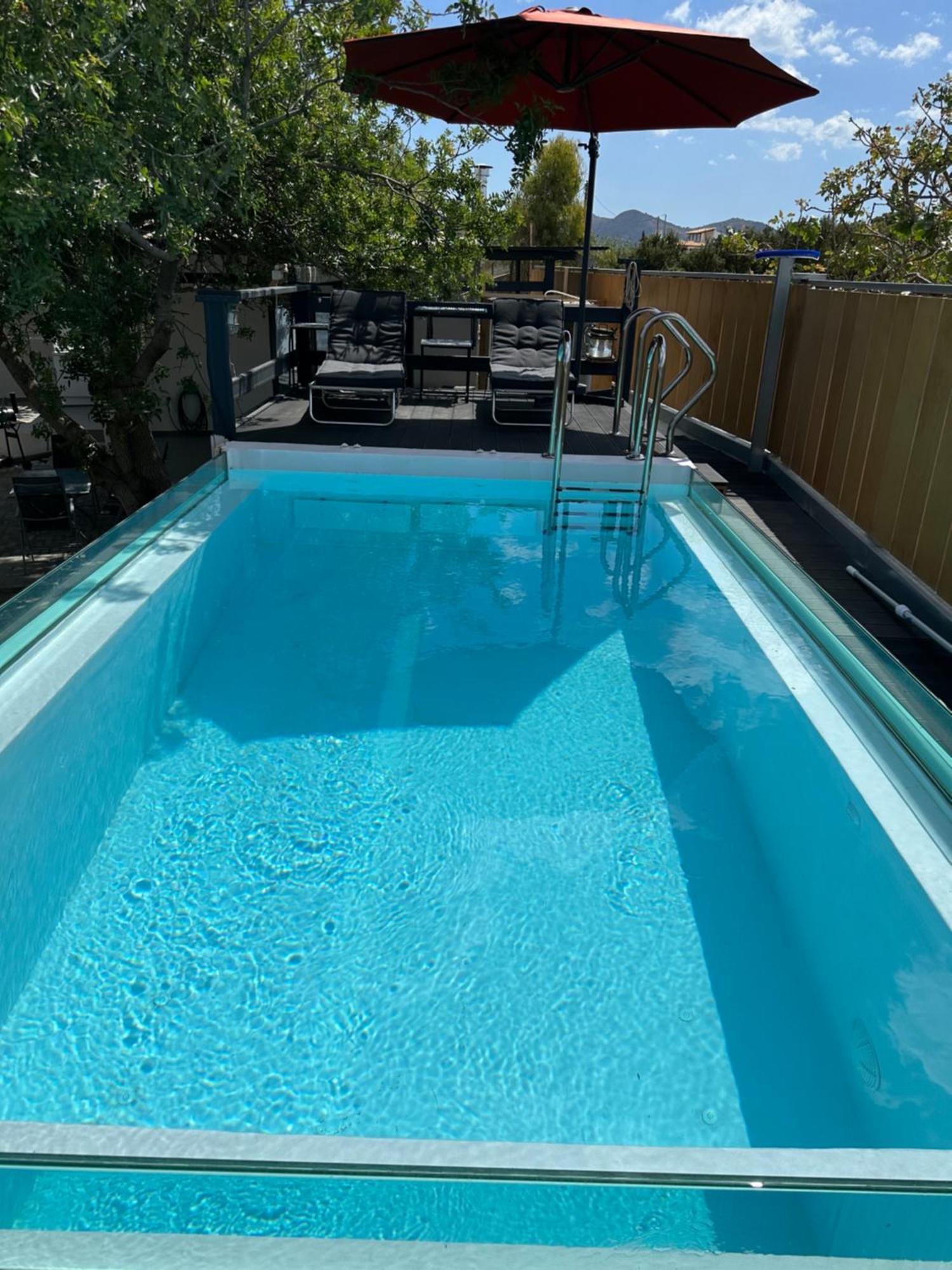 Solmar Aegina With Private Pool - Jacuzzi Apartment Khloi Екстериор снимка