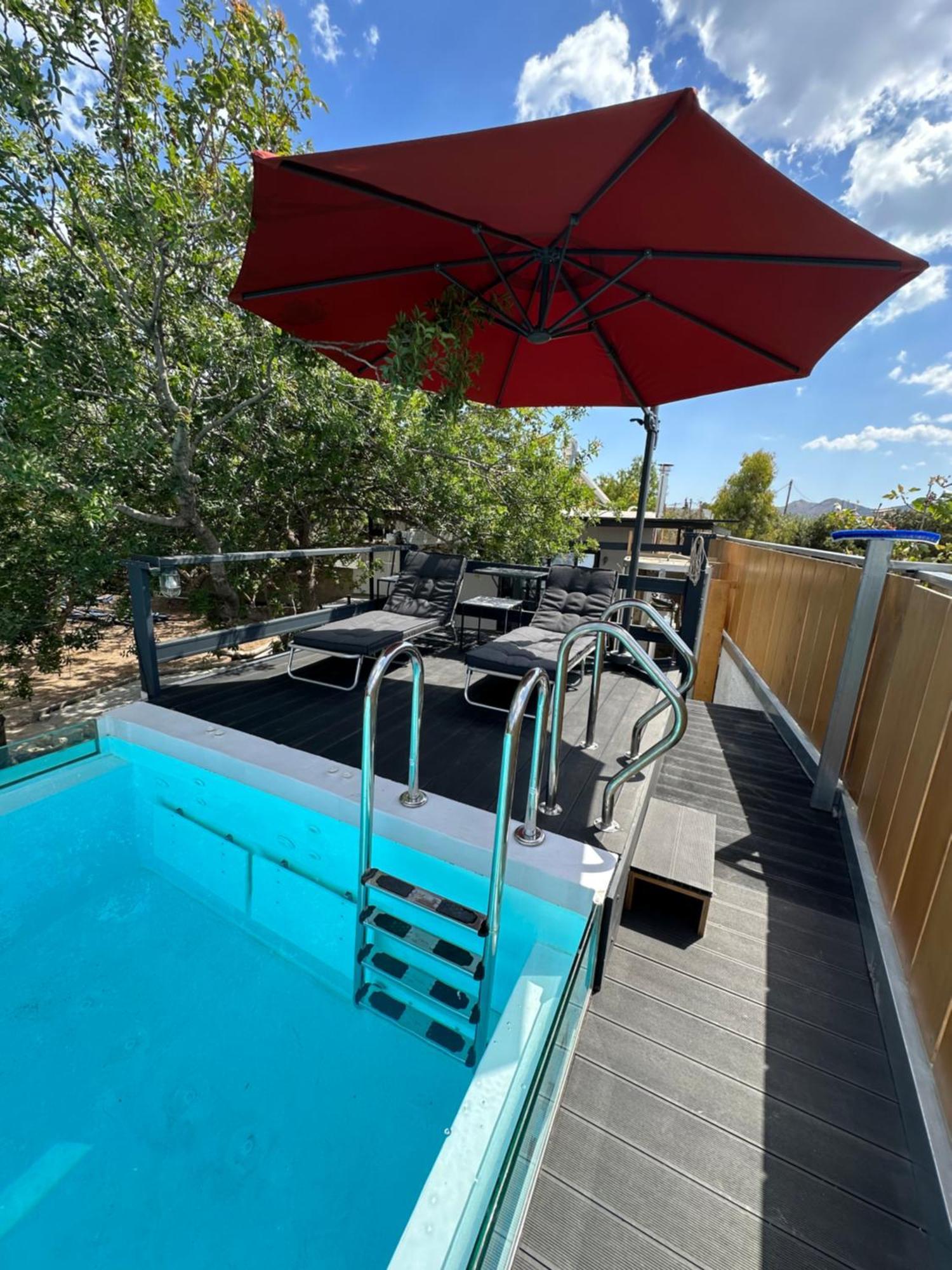Solmar Aegina With Private Pool - Jacuzzi Apartment Khloi Екстериор снимка