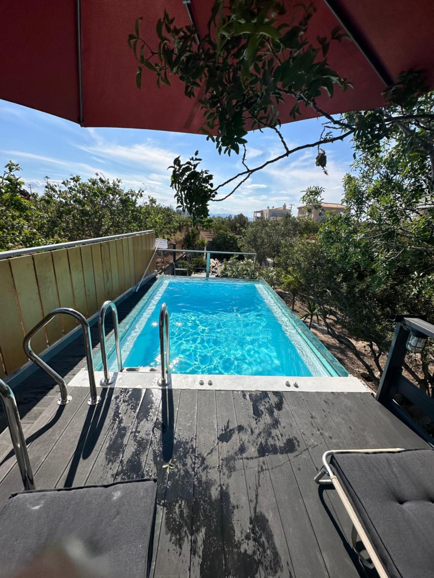Solmar Aegina With Private Pool - Jacuzzi Apartment Khloi Екстериор снимка